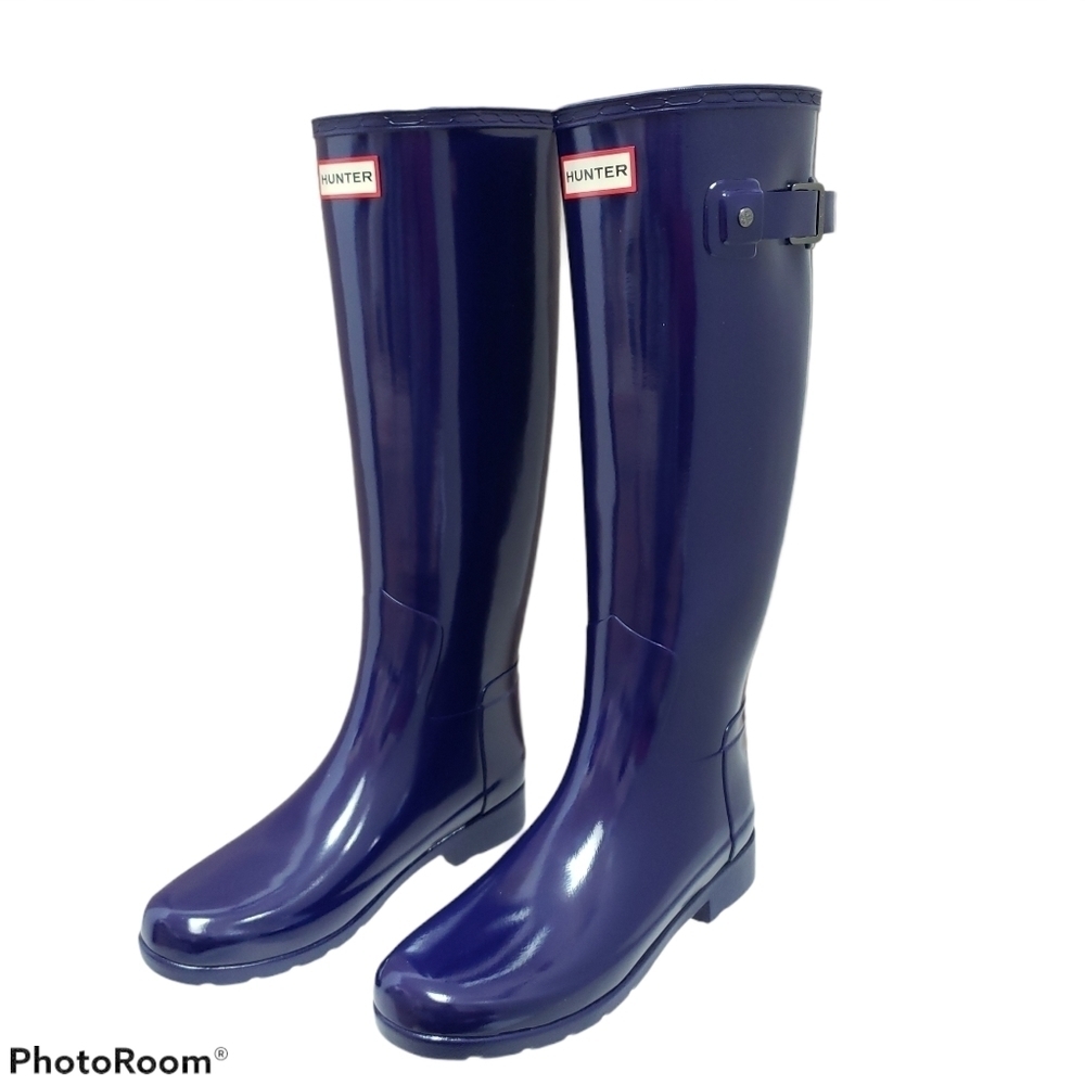 HUNTER Original Refined Gloss Tall Sz 6